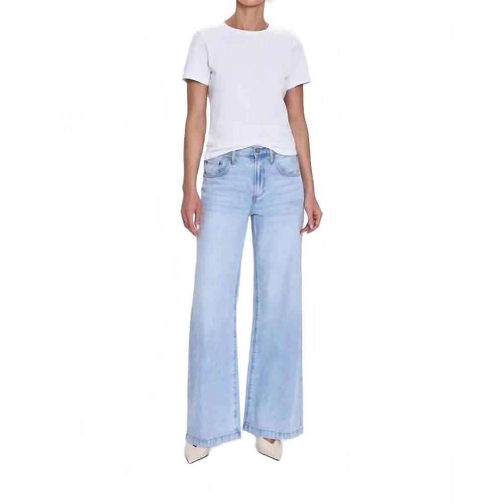 Pistola Jadyn Light Blue Wide leg, Sso Soft Jeans
